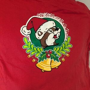 Buccees Christmas 2025 Tee Sz M